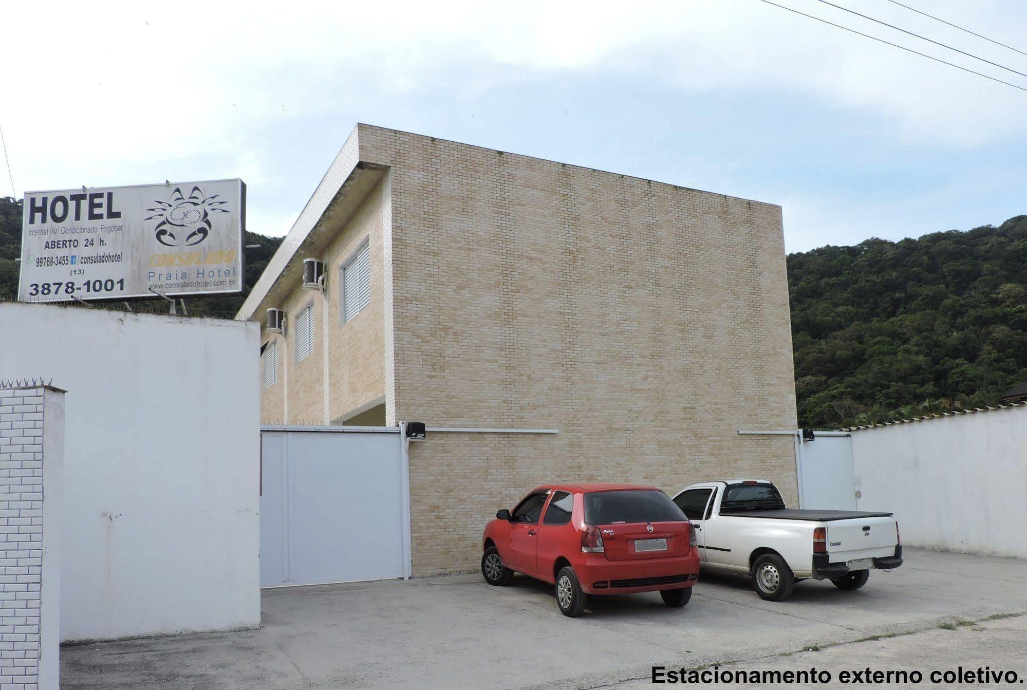Consulado Praia Hotel Guaruja Bagian luar foto